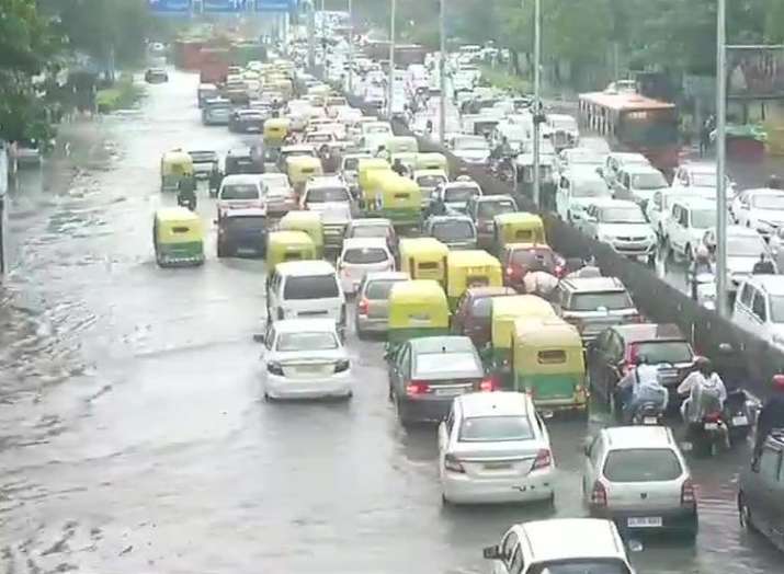 Heavy rains in Delhi Heavy rains in Delhi- India TV