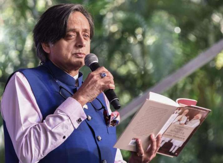 Shashi Tharoor quotes 'RSS source' to make controversial remark on PM Modi; BJP gives stinging respo Shashi Tharoor quotes 'RSS source' to make controversial remark on PM Modi; BJP gives stinging respo- India TV