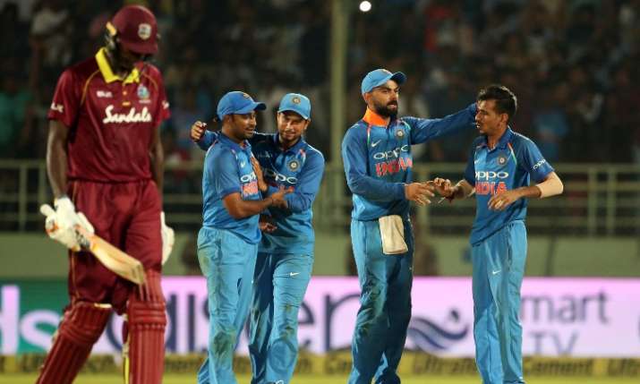 Indian Team celebrates Indian Team celebrates- India TV Hindi