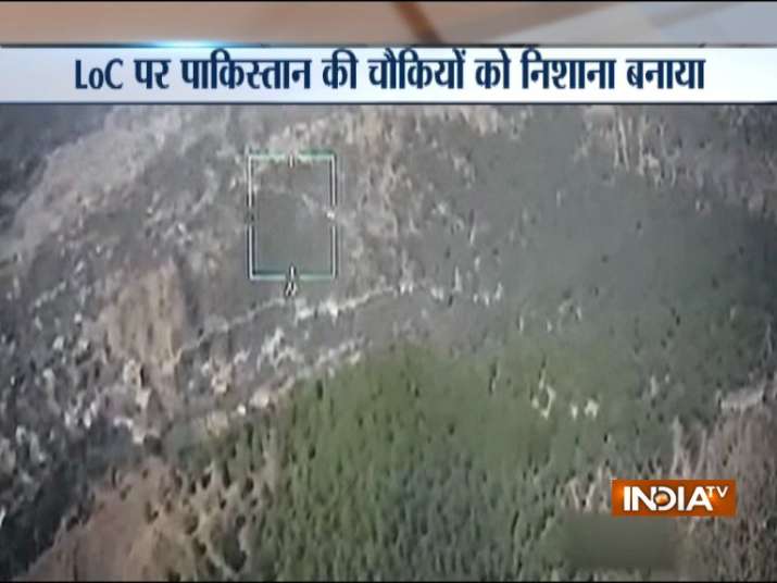 Pakistan army administrative HQ targeted along LoC near Poonch by Indian Army Pakistan army administrative HQ targeted along LoC near Poonch by Indian Army- India TV Hindi
