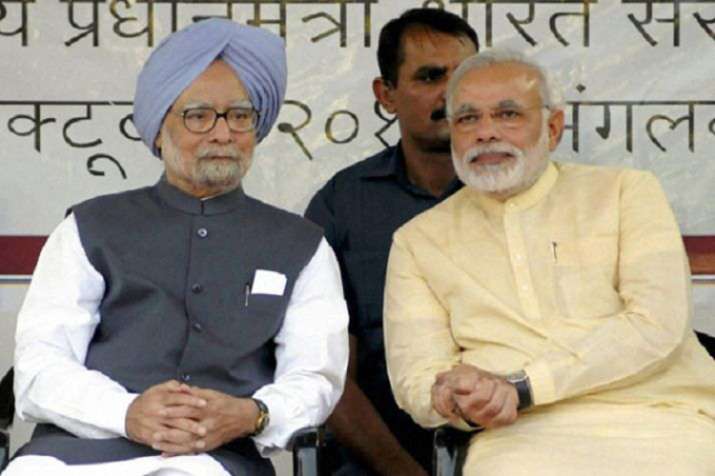 Manmohan Singh and Narendra Modi Manmohan Singh and Narendra Modi- India TV Hindi