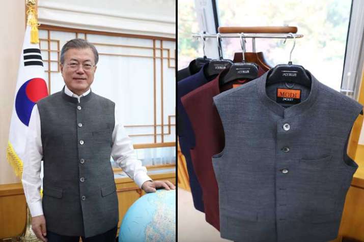 PM Modi gifts 'Modi jackets' to South Korean President... PM Modi gifts 'Modi jackets' to South Korean President...- India TV Hindi
