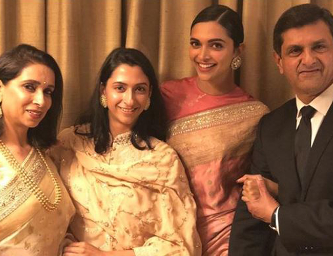Deepika Padukone with her family Deepika Padukone with her family- India TV Hindi