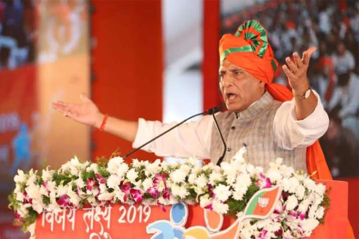Congress playing with national security with Rafale charges, says Rajnath Singh | Facebook Congress playing with national security with Rafale charges, says Rajnath Singh | Facebook- India TV Hindi