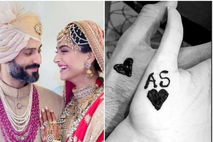 Sonam Kapoor and Anand Ahuja celebrating their first Karva Chauth Sonam Kapoor and Anand Ahuja celebrating their first Karva Chauth- India TV