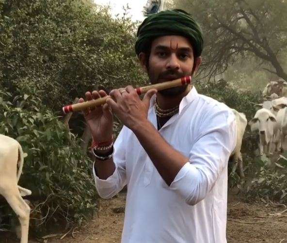 Tej Pratap's new video on social media Tej Pratap's new video on social media- India TV Hindi