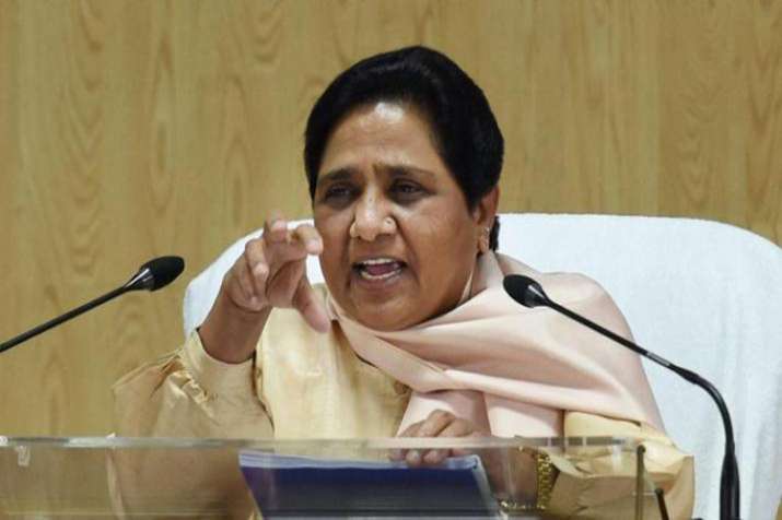 Mayawati's strong criticism of BJP, Shiv Sena on raising Ram temple issue before election Mayawati's strong criticism of BJP, Shiv Sena on raising Ram temple issue before election- India TV Hindi