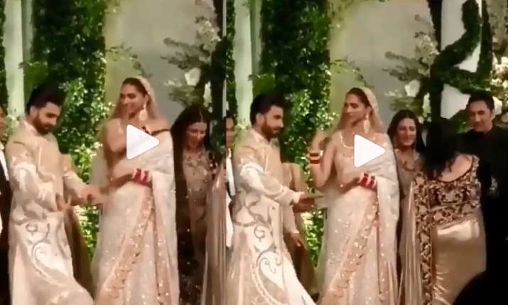 Deepika Padukone-Ranveer Singh Mumbai Reception Deepika Padukone-Ranveer Singh Mumbai Reception- India TV