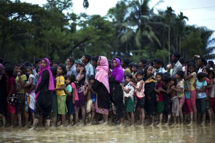Bangladesh repatriates Rohingya refugees to Myanmar | AP Representational Bangladesh repatriates Rohingya refugees to Myanmar | AP Representational- India TV