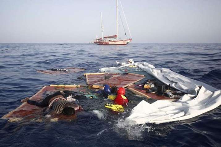 Six people died each day attempting to cross Mediterranean in 2018, says UNHCR | AP File Six people died each day attempting to cross Mediterranean in 2018, says UNHCR | AP File- India TV Hindi