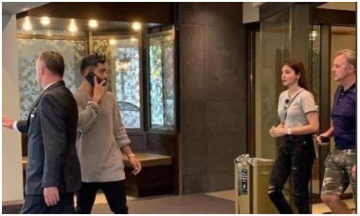 Virat kohli and Anushka Sharma Virat kohli and Anushka Sharma- India TV