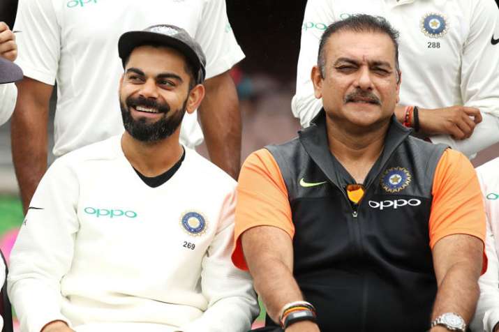 Virat Kohli And Ravi Shastri Virat Kohli And Ravi Shastri- India TV