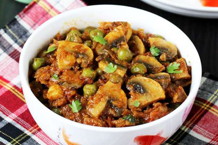 Matar Mushroom Recipe Matar Mushroom Recipe- India TV