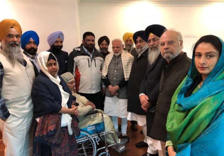 PM Modi met with 1984 Sikh riots victims on Wednesday PM Modi met with 1984 Sikh riots victims on Wednesday- India TV