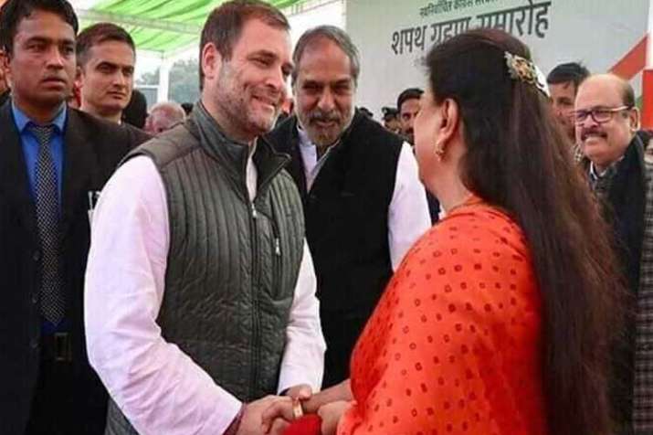 rahul gandhi and vasundhara raje rahul gandhi and vasundhara raje- India TV Hindi