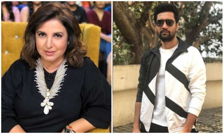 Farah khan and Vicky kaushal Farah khan and Vicky kaushal- India TV Hindi