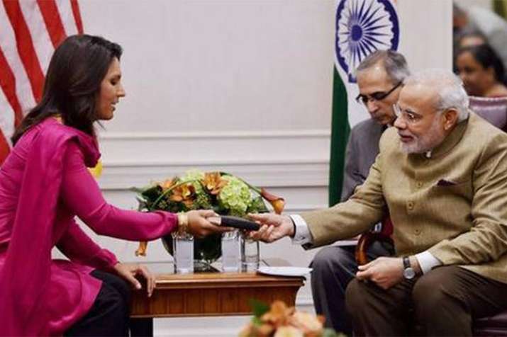 I have been accused of being a Hindu nationalist, says US presidential aspirant Tulsi Gabbard I have been accused of being a Hindu nationalist, says US presidential aspirant Tulsi Gabbard- India TV Hindi