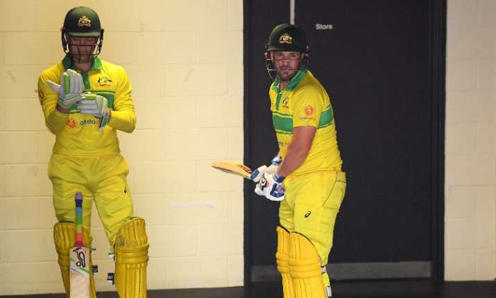 Alex Carey and Aaron Finch Alex Carey and Aaron Finch- India TV