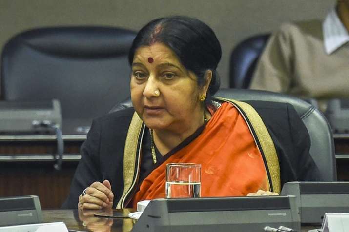 Sushma Swaraj speaks to counterparts in US, China,... Sushma Swaraj speaks to counterparts in US, China,...- India TV Hindi