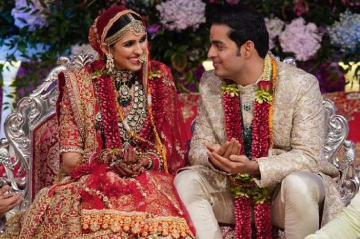 Akash ambani shloka mehta wedding Akash ambani shloka mehta wedding - India TV