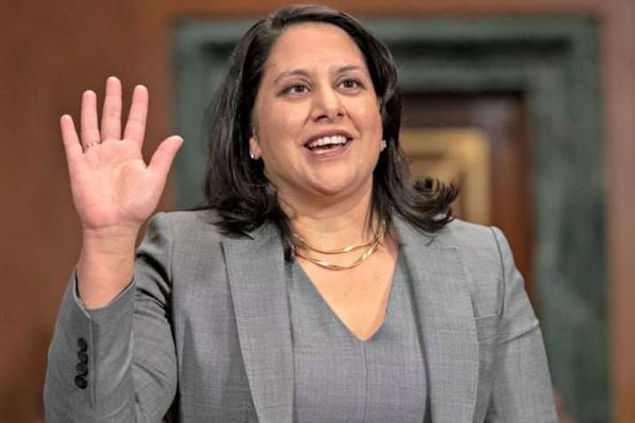 Neomi Rao takes oath as judge of powerful court, replaces controversial Kavanaugh | AP Neomi Rao takes oath as judge of powerful court, replaces controversial Kavanaugh | AP- India TV