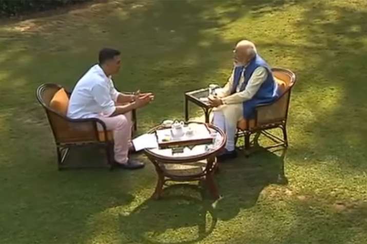 Akshay Kumar interview with PM Narendra Modi | ANI Akshay Kumar interview with PM Narendra Modi | ANI- India TV Hindi