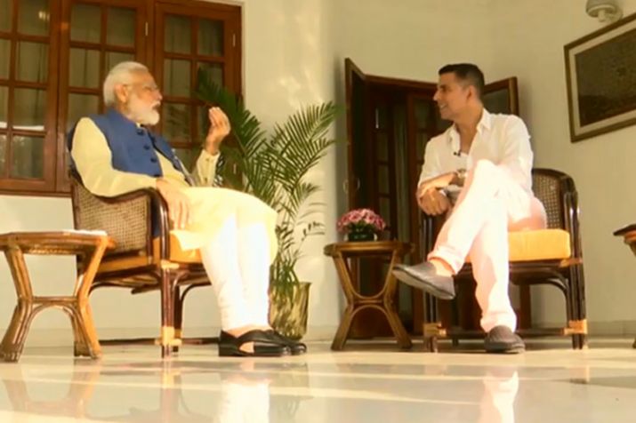 PM Modi interview with akshay kumar PM Modi interview with akshay kumar- India TV Hindi
