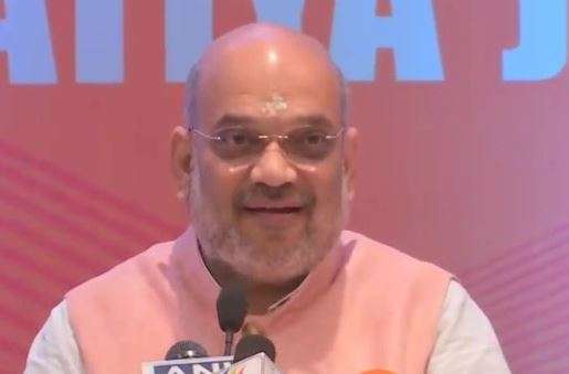 Amit Shah targets opposition on criticizing air strike Amit Shah targets opposition on criticizing air strike - India TV Hindi