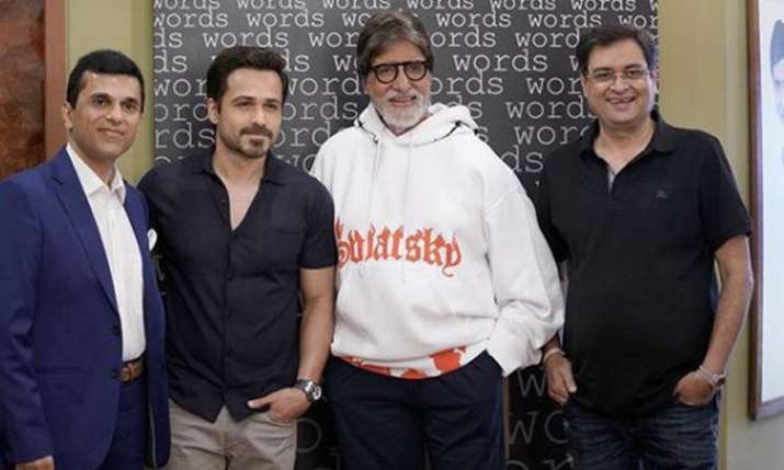 Amitabh Bachchan, Emraan Hashmi to share screen space for first time Amitabh Bachchan, Emraan Hashmi to share screen space for first time- India TV