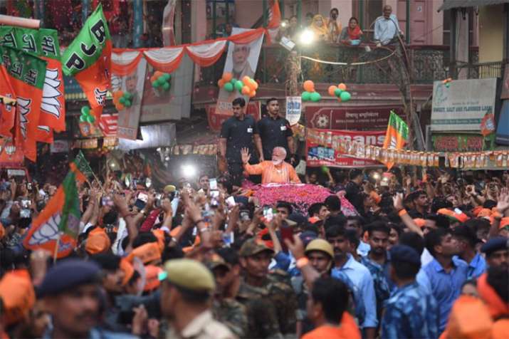 PM Modi in Varanasi PM Modi in Varanasi - India TV Hindi