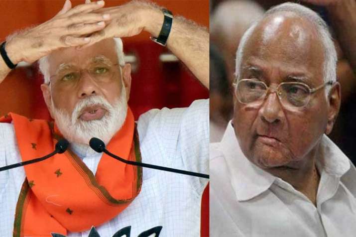 Narendra Modi And Sharad Pawar Narendra Modi And Sharad Pawar- India TV