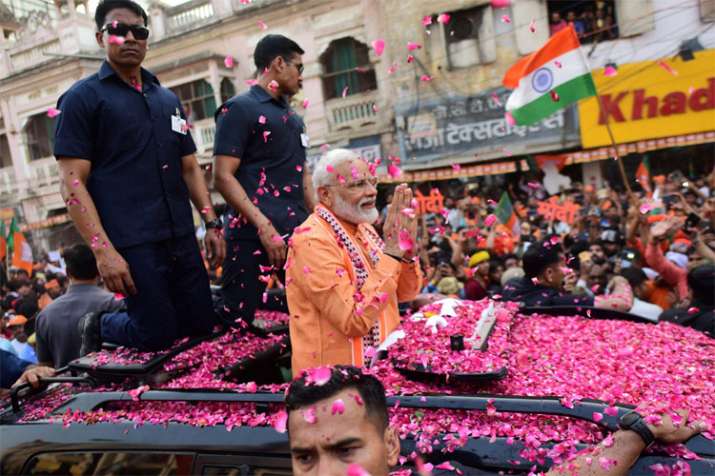 PM Narendra Modi in Varanasi | PTI PM Narendra Modi in Varanasi | PTI- India TV Hindi