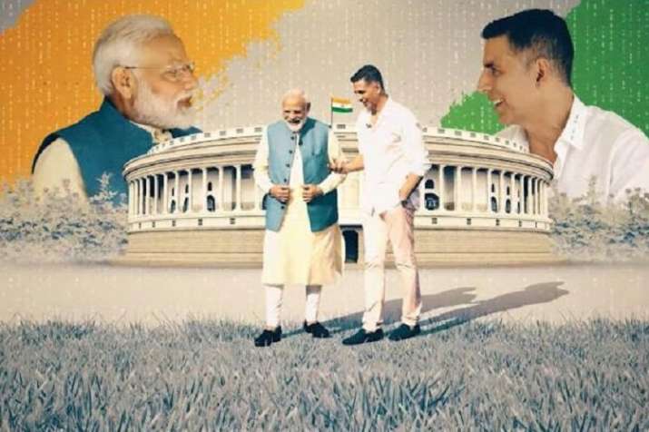 Akshay kumar has done video interaction with Pm Modi Akshay kumar has done video interaction with Pm Modi- India TV Hindi