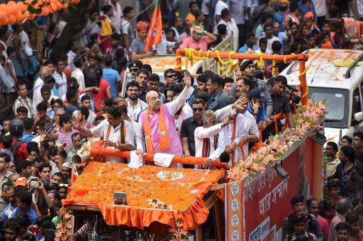 अमित शाह ने कोलकाता... अमित शाह ने कोलकाता...- India TV Hindi