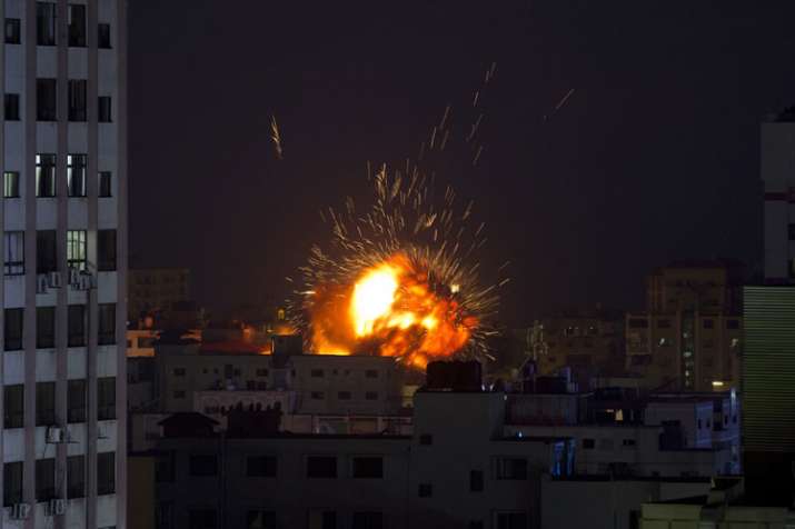 Israel Attacks Gaza Israel Attacks Gaza- India TV