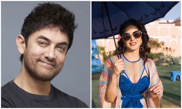 Aamir khan and sunny leone Aamir khan and sunny leone- India TV