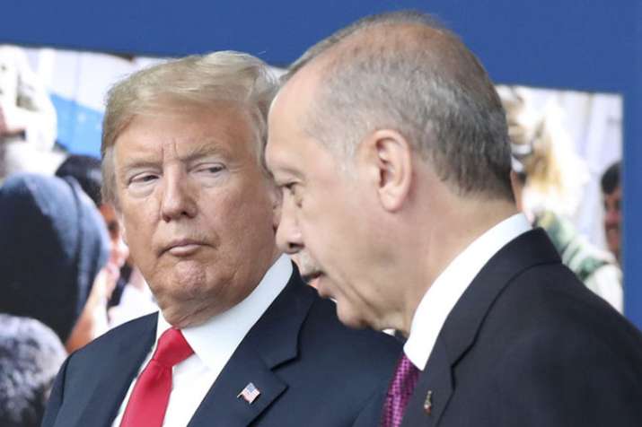US President Donald Trump and Turkish President Recep Tayyip Erdogan | AP File US President Donald Trump and Turkish President Recep Tayyip Erdogan | AP File- India TV