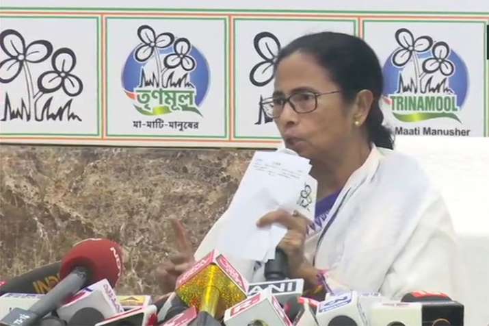 Mamata Banerjee on campaigning in West Bengal to end tomorrow after EC's unprecedented action Mamata Banerjee on campaigning in West Bengal to end tomorrow after EC's unprecedented action- India TV