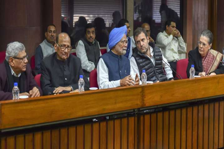 Oppn leaders set to meet tomorrow; also to move EC over VVPATs Oppn leaders set to meet tomorrow; also to move EC over VVPATs- India TV