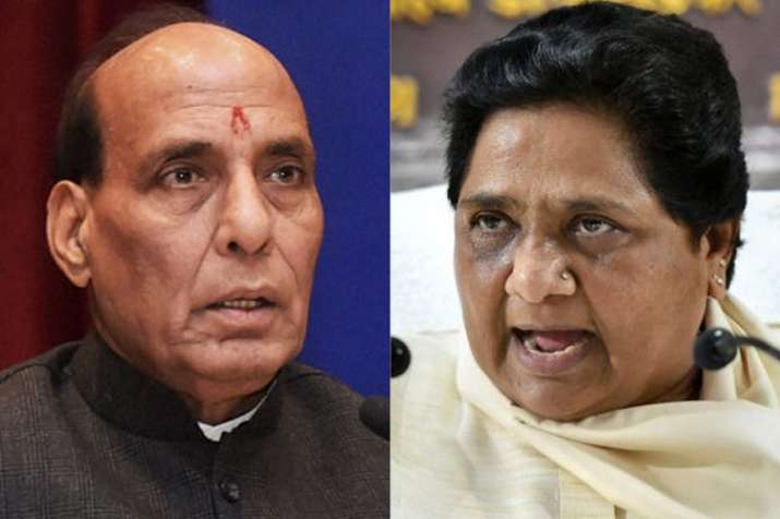Home Minister Rajnath Singh and BSP Chief Mayawati | PTI File Home Minister Rajnath Singh and BSP Chief Mayawati | PTI File- India TV Hindi