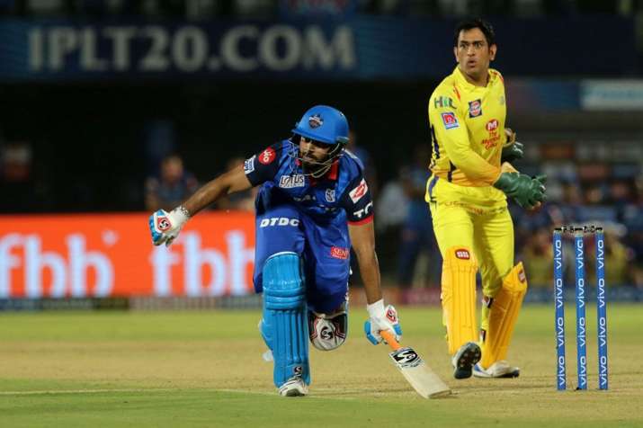 IPL 2019: दिल्ली को हराने के बाद बोले एमएस धोनी- गेंदबाजों ने फाइनल में पहुंचाया IPL 2019: दिल्ली को हराने के बाद बोले एमएस धोनी- गेंदबाजों ने फाइनल में पहुंचाया - India TV Hindi