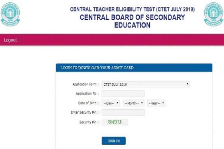 ctet admit card 2019 ctet admit card 2019- India TV Hindi