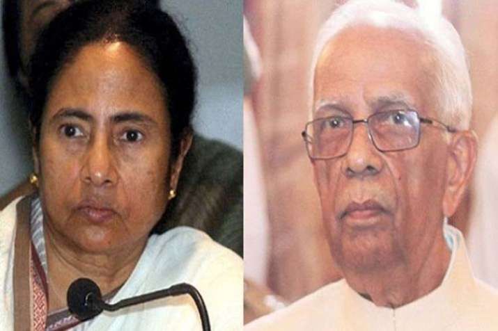 Mamata banerjee and Kesrinatha Tripathi Mamata banerjee and Kesrinatha Tripathi- India TV