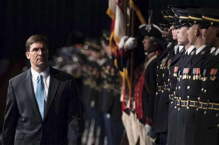 Mark Esper is the new acting Defence Secretary of US | AP File Mark Esper is the new acting Defence Secretary of US | AP File- India TV