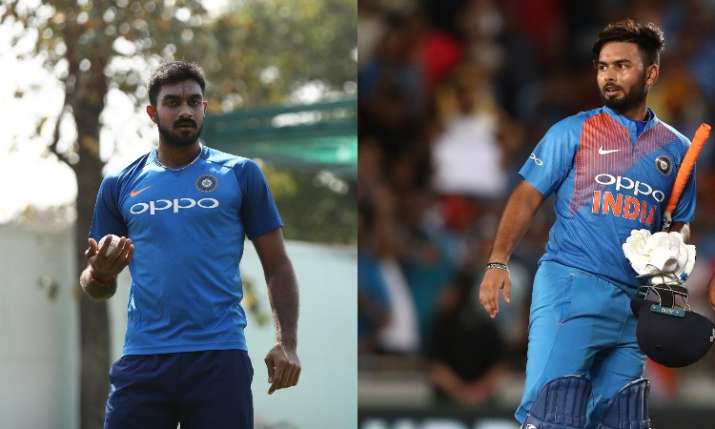 Vijay Shankar and Rishabh Pant Vijay Shankar and Rishabh Pant- India TV Hindi