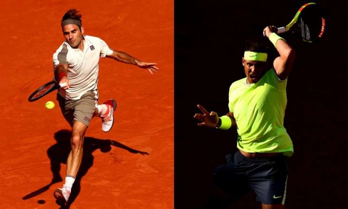 Roger Fedrer vs Rafael Nadal in French Open Semifinal 2019 Roger Fedrer vs Rafael Nadal in French Open Semifinal 2019- India TV Hindi