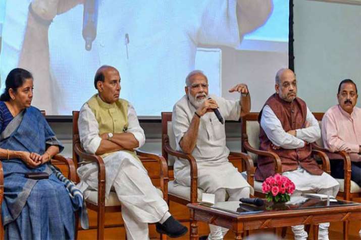 PM Modi in Meeting PM Modi in Meeting- India TV