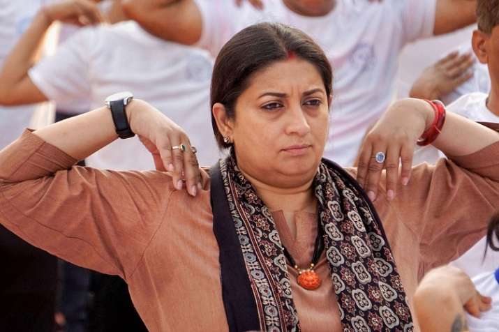 Union Minister of Women and Child Development Smriti Irani Union Minister of Women and Child Development Smriti Irani - India TV Hindi