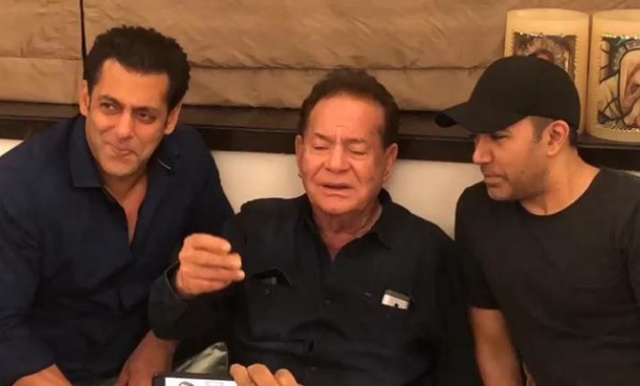 Salman khan and salim khan Salman khan and salim khan- India TV Hindi