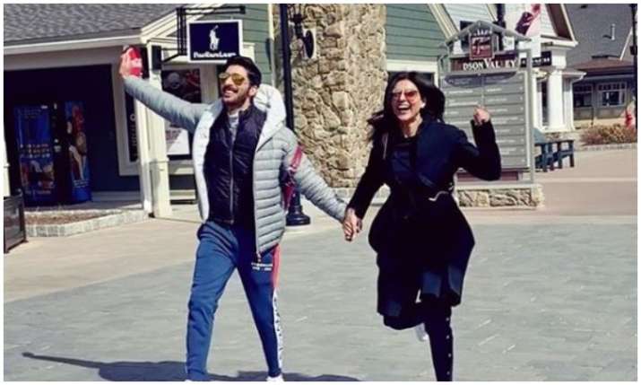 Sushmita sen and Rohman shawl Sushmita sen and Rohman shawl- India TV Hindi